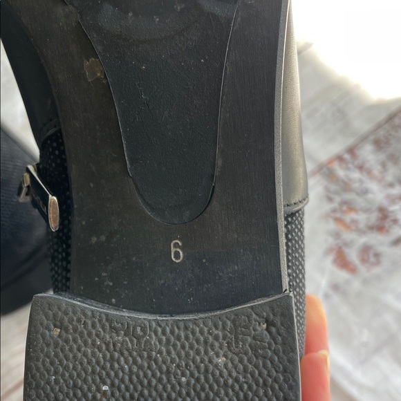 Aquatalia Black Leather Ankle Booties - Picture 8 of 9